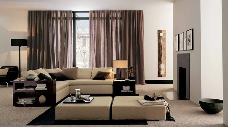 Padanan Warna Langsir dan Sofa
