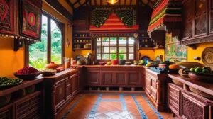 Dekorasi Dapur Rumah Kampung
