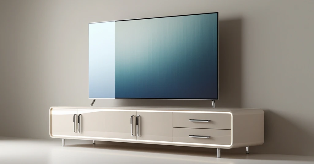 Kabinet TV Dengan Penyimpanan