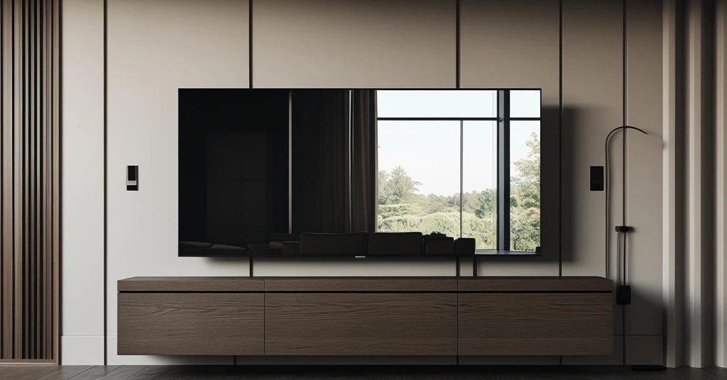 Kabinet TV Wall Mounted