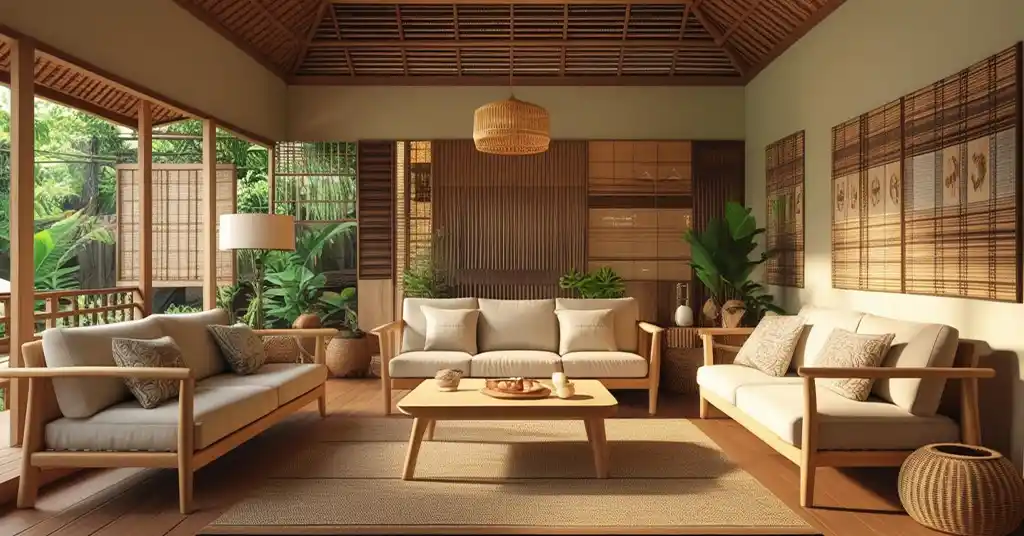 Tema Skandinavia dengan Sentuhan Kampung Tema Skandinavia dengan Sentuhan Kampung