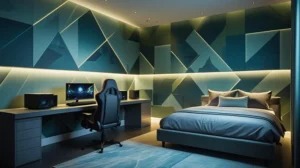 Wallpaper Bilik Tidur Lelaki