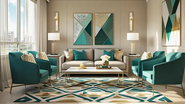 Deco Ruang Tamu Apartment