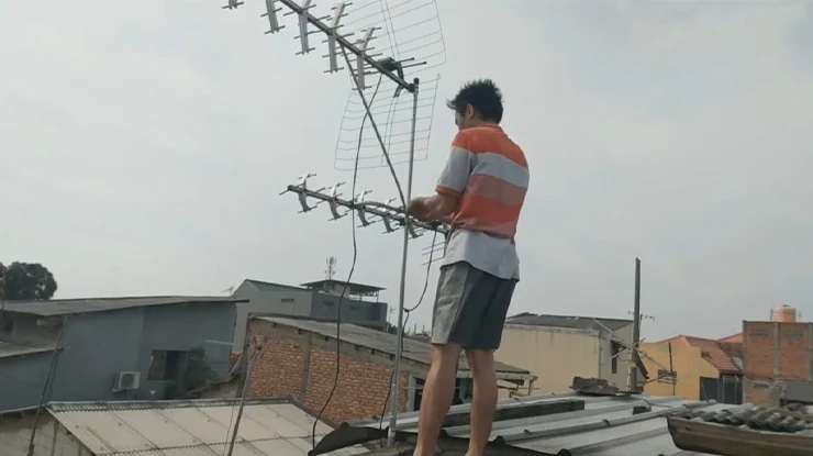 Kos Pasang Antena TV