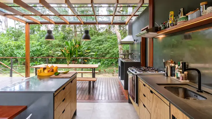 Ubahsuai Dapur Basah Belakang Rumah
