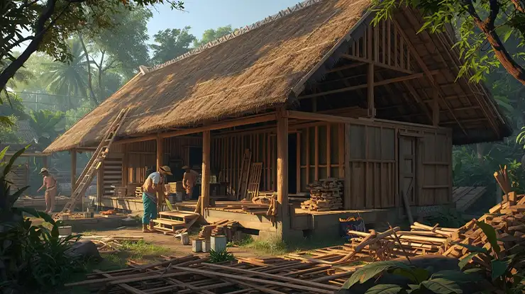 Bajet Buat Rumah Kampung