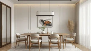 Idea Deco Dinding Ruang Makan