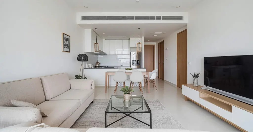 Rumah Flat Kos Rendah dengan Gaya Minimalis