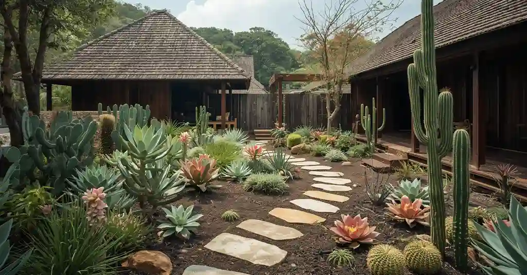 Taman Kaktus dan Succulents