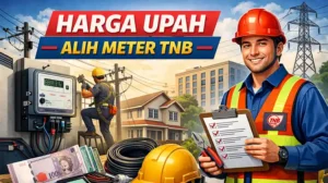 Harga Upah Alih Meter TNB