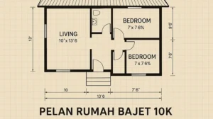 Pelan Rumah Bajet 10k