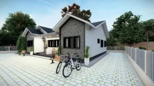 Rumah Semi D Setingkat Moden