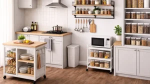 dekorasi dapur bajet