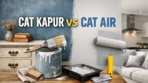 Beza Cat Kapur dan Cat Air