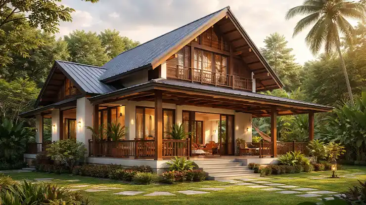 Design Rumah Kampung Moden