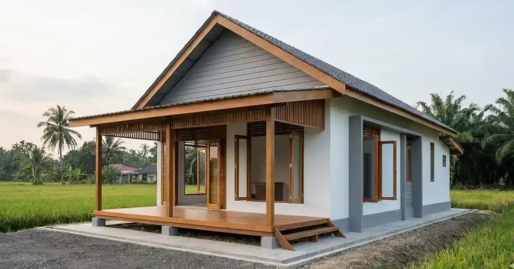 Rumah Kampung Moden Minimalis Rumah Kampung Moden Minimalis