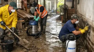 Upah Membersihkan Rumah Selepas Banjir