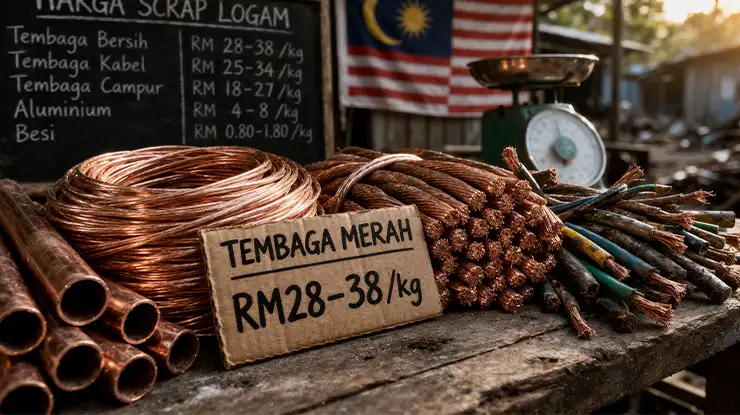 Harga Tembaga Merah Sekilo