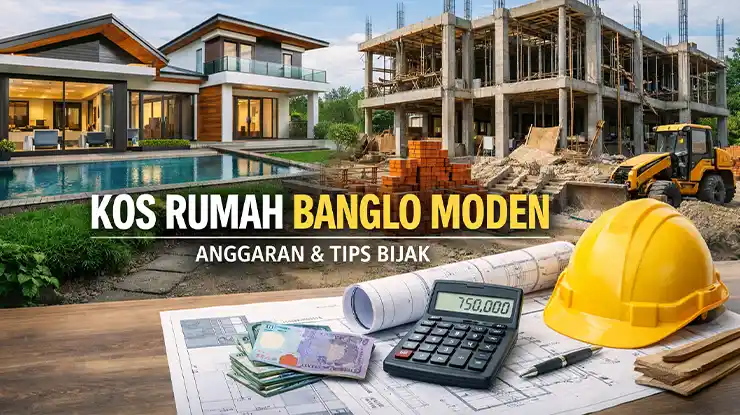 Kos Rumah Banglo Moden