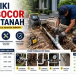 Kos Baiki Paip Bocor dalam Tanah