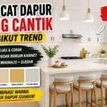 Cat Dapur yang Cantik