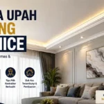 Harga Upah Pasang Cornice
