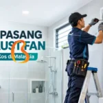 Upah Pasang Exhaust Fan