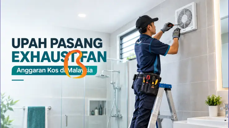 Upah Pasang Exhaust Fan